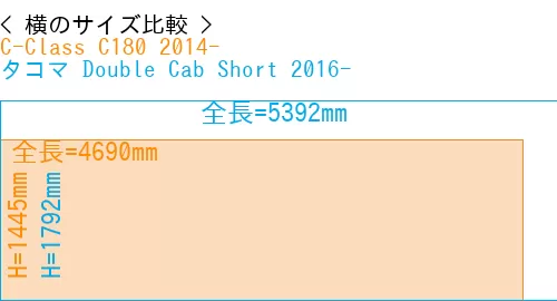 #C-Class C180 2014- + タコマ Double Cab Short 2016-